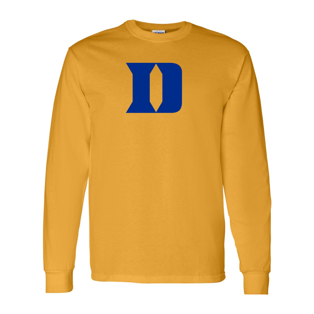 Men's Duke Blue Devils Gildan Heavy Cotton Long Sleeve T-Shirt