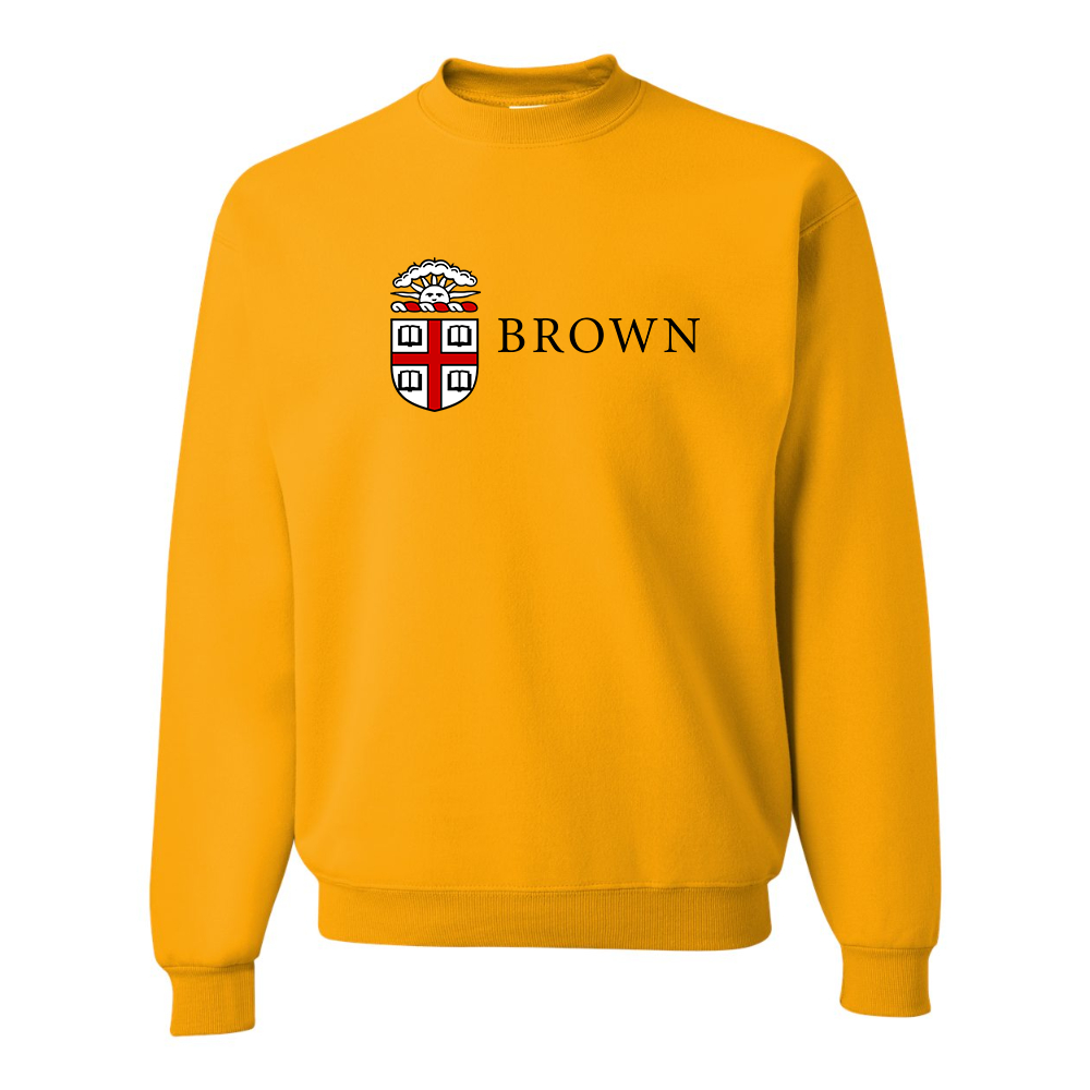 Men's Brown University JERZEES NuBlend Crewneck Sweatshirt