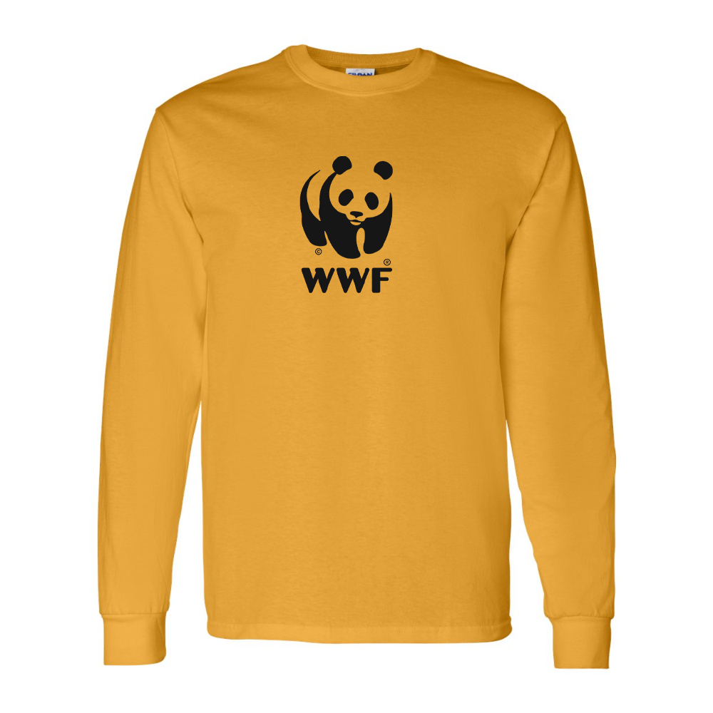 Men's WWF Gildan Heavy Cotton Long Sleeve T-Shirt