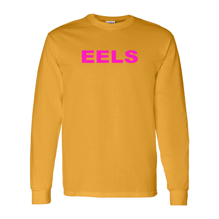 Men's Eels Gildan Heavy Cotton Long Sleeve T-Shirt