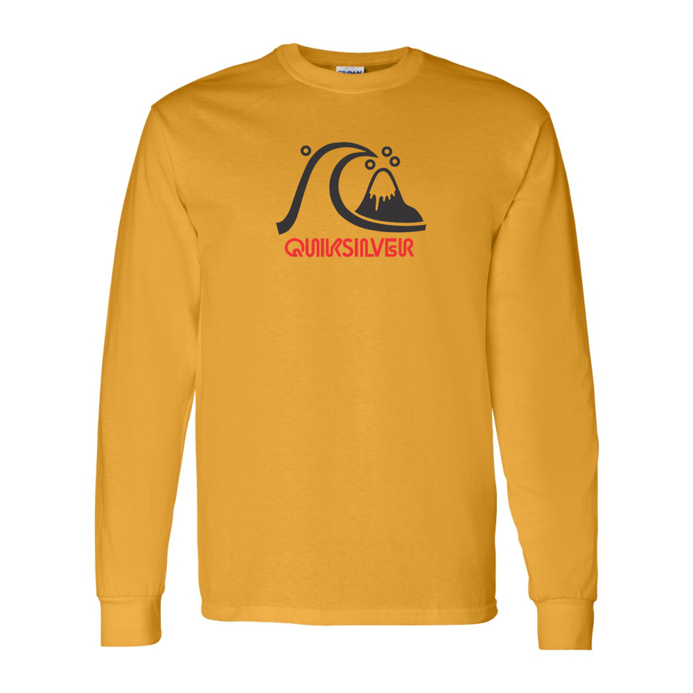 Men's Quicksilver Gildan Heavy Cotton Long Sleeve T-Shirt