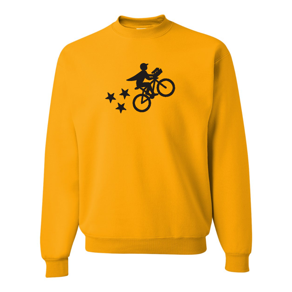 Men's Postmates Bike JERZEES NuBlend Crewneck Sweatshirt