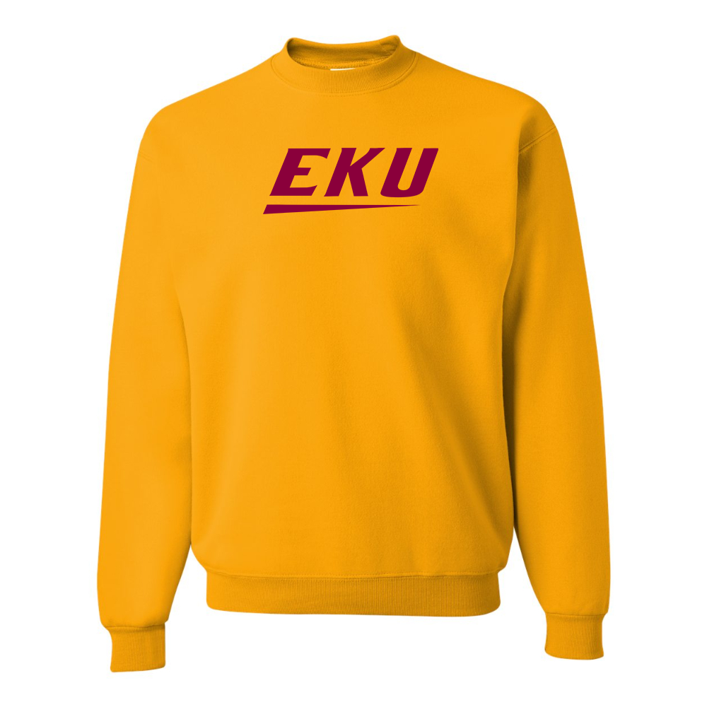 Men's Eastern Kentucky Colonels JERZEES NuBlend Crewneck Sweatshirt