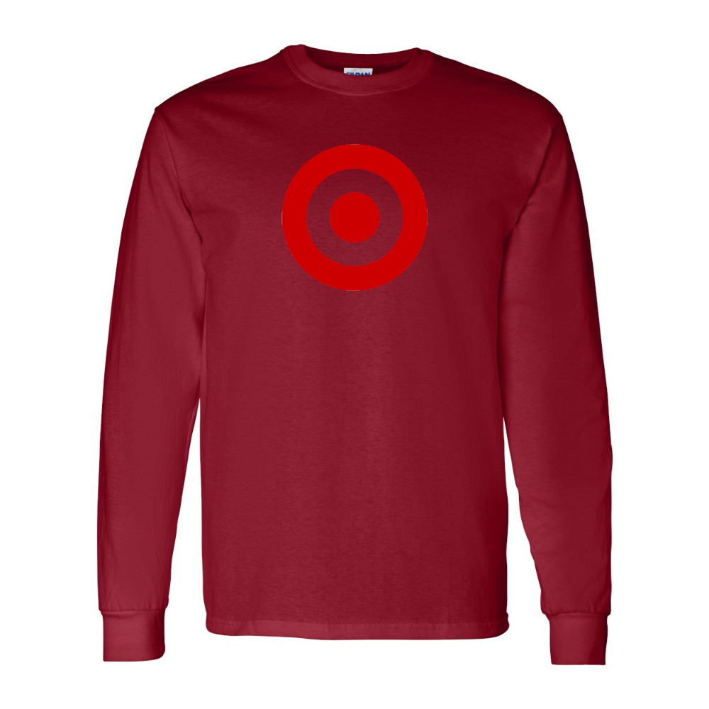 Men's Target Gildan Heavy Cotton Long Sleeve T-Shirt