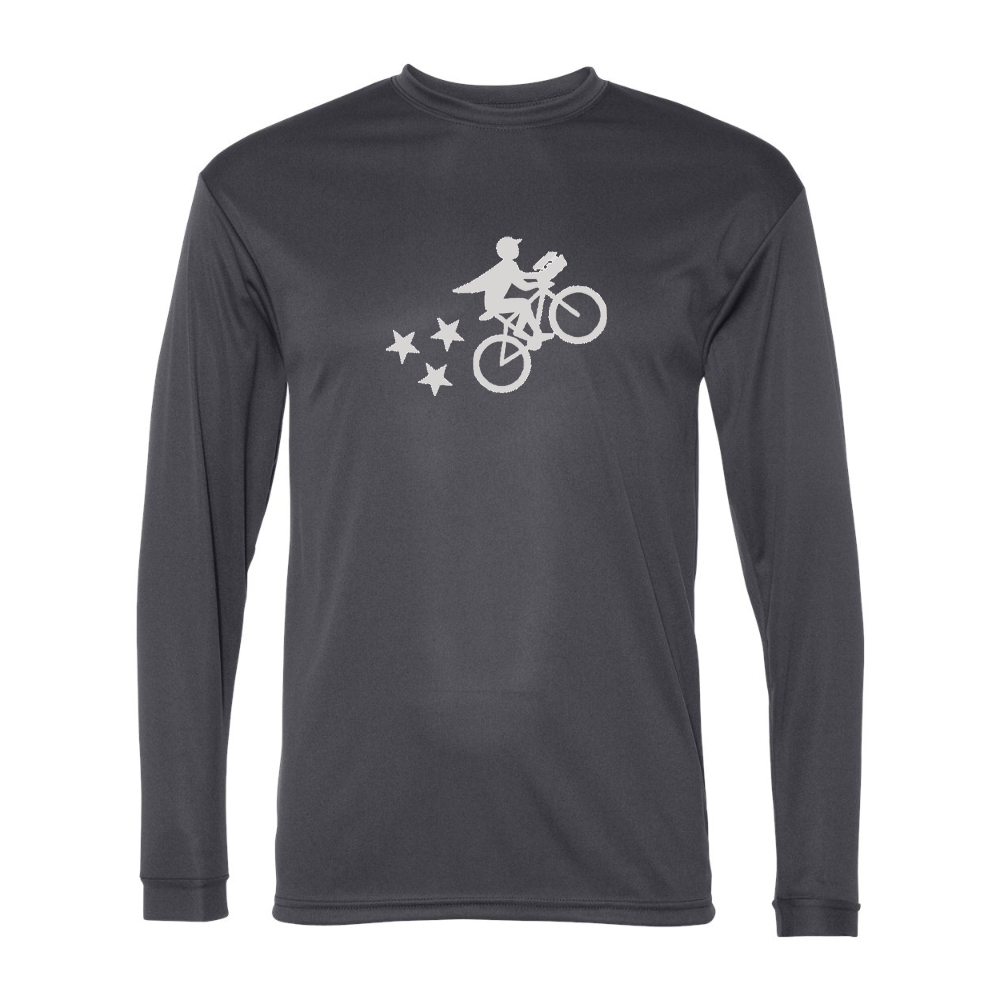 Men's Postmates Bike Performance Long Sleeve T-Shirt