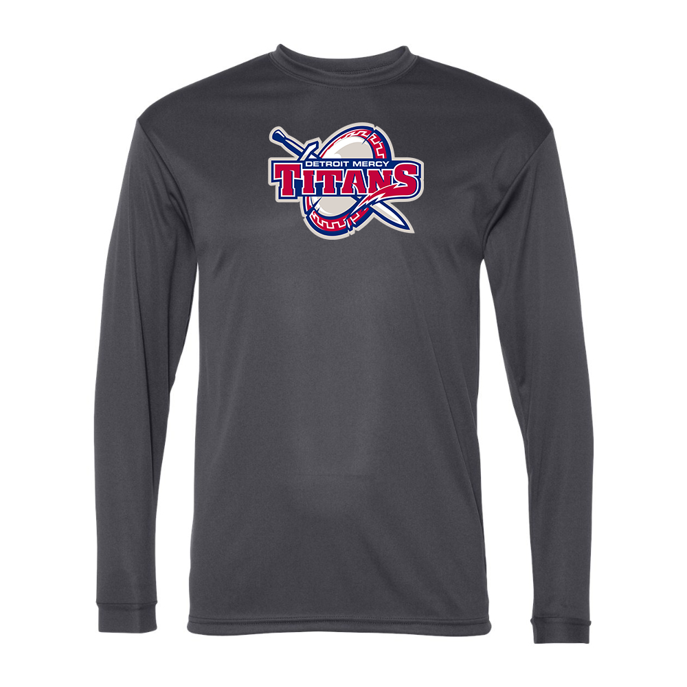 Men's Detroit Titans Performance Long Sleeve T-Shirt