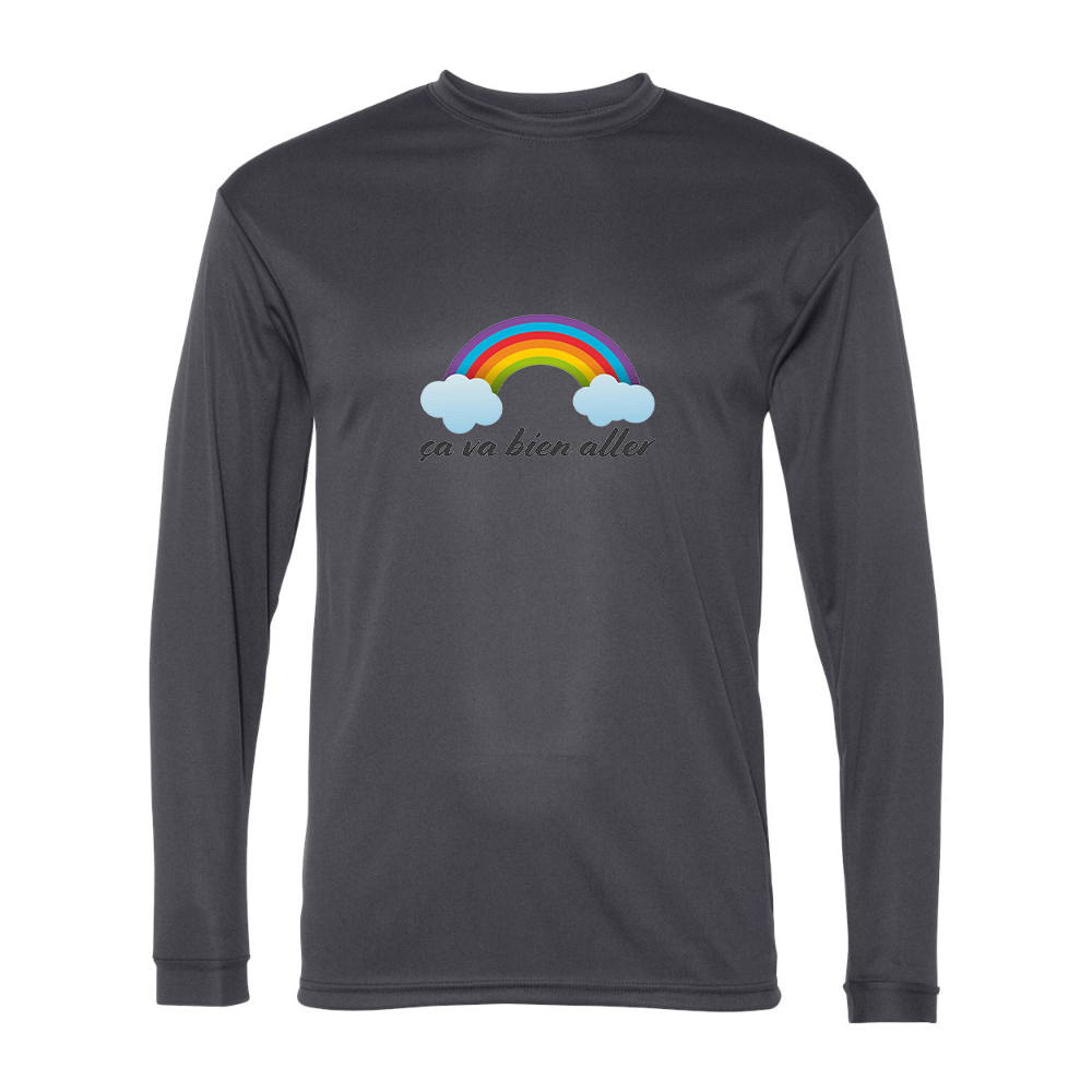 Men's Ça va bien aller Performance Long Sleeve T-Shirt