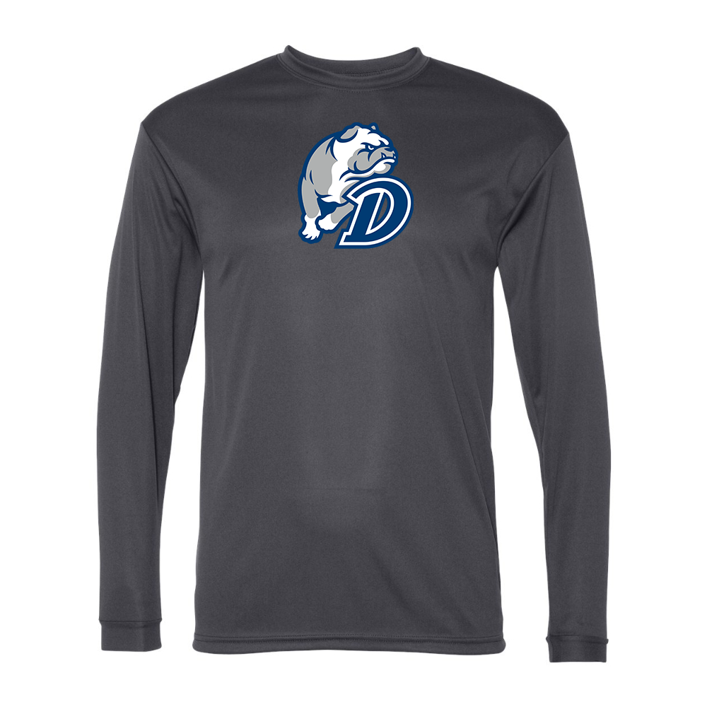 Men's Drake Bulldogs Performance Long Sleeve T-Shirt