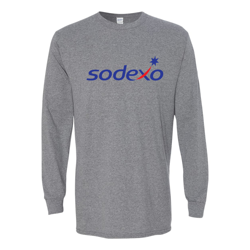 Men's Sodexo Gildan Heavy Cotton Long Sleeve T-Shirt