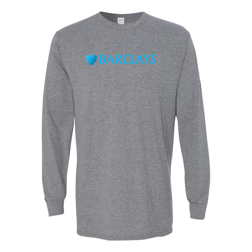 Men's Barclays Gildan Heavy Cotton Long Sleeve T-Shirt
