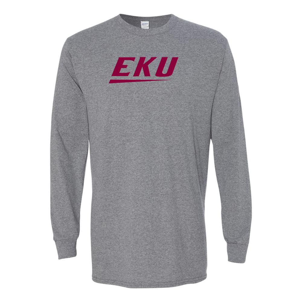 Men's Eastern Kentucky Colonels Gildan Heavy Cotton Long Sleeve T-Shirt
