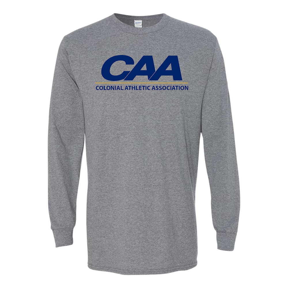 Men's Colonial Athletic Association Gildan Heavy Cotton Long Sleeve T-Shirt