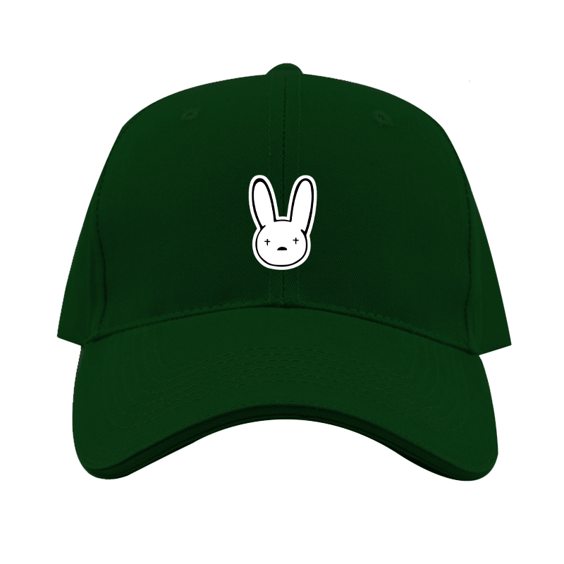 Bad Bunny Logo Dad Baseball Cap Hat