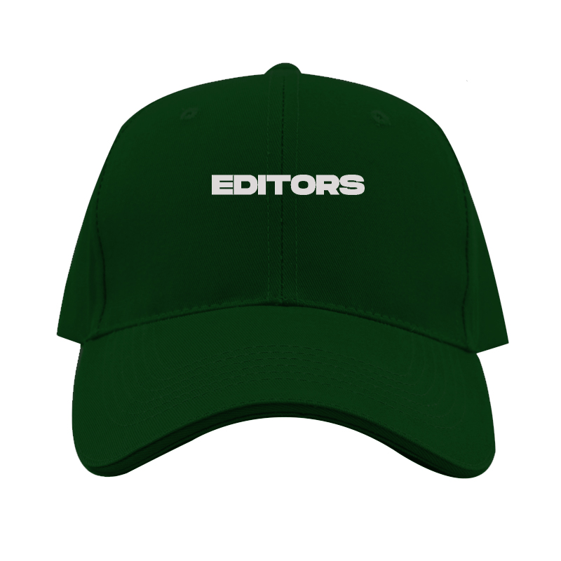 Editors Logo Dad Baseball Cap Hat