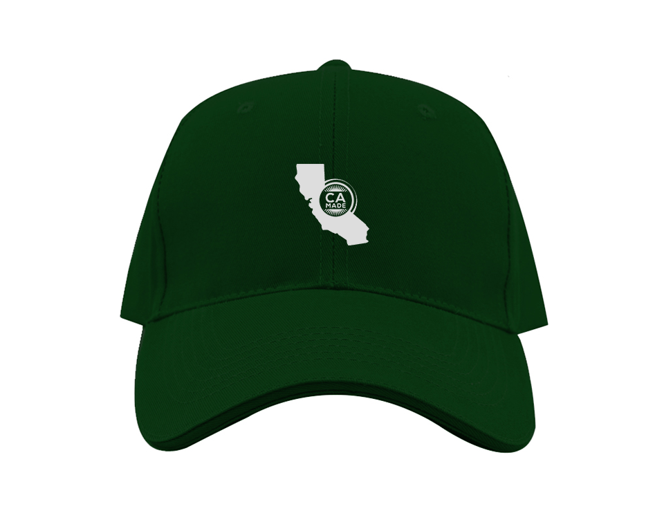 California Made Logo Dad Baseball Cap Hat