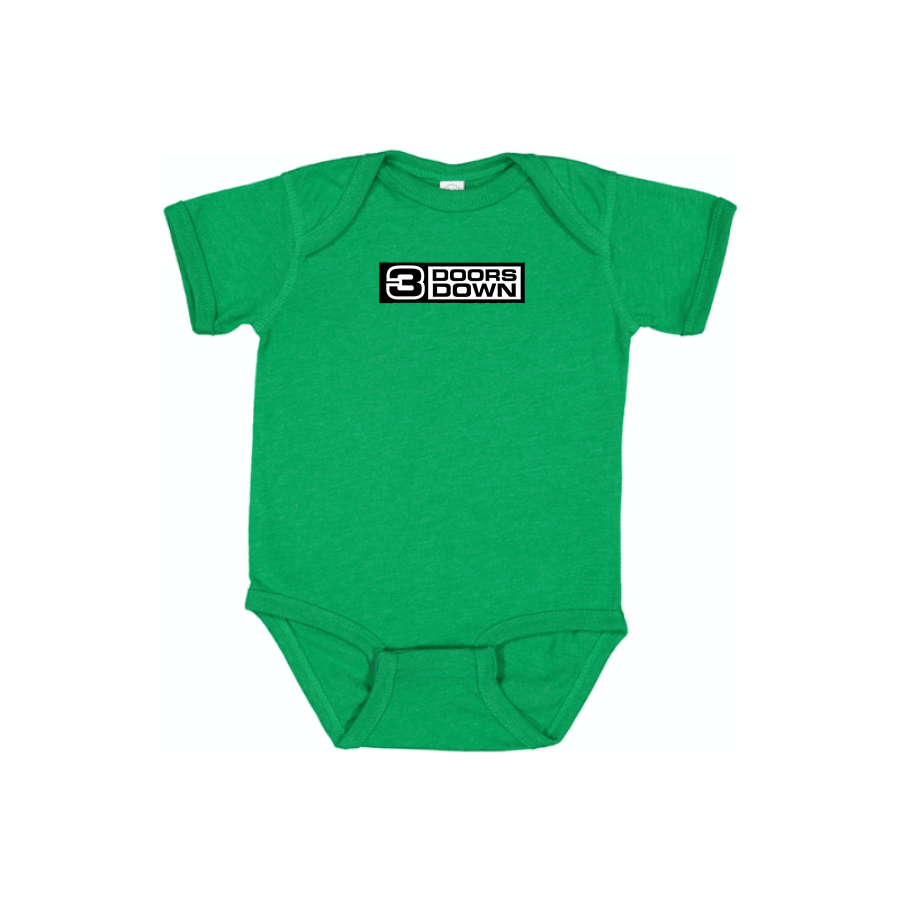 3 Doors Down Logo Baby Onesie Romper