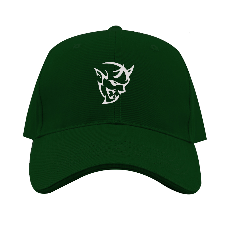 Dodge Demon Logo Dad Baseball Cap Hat