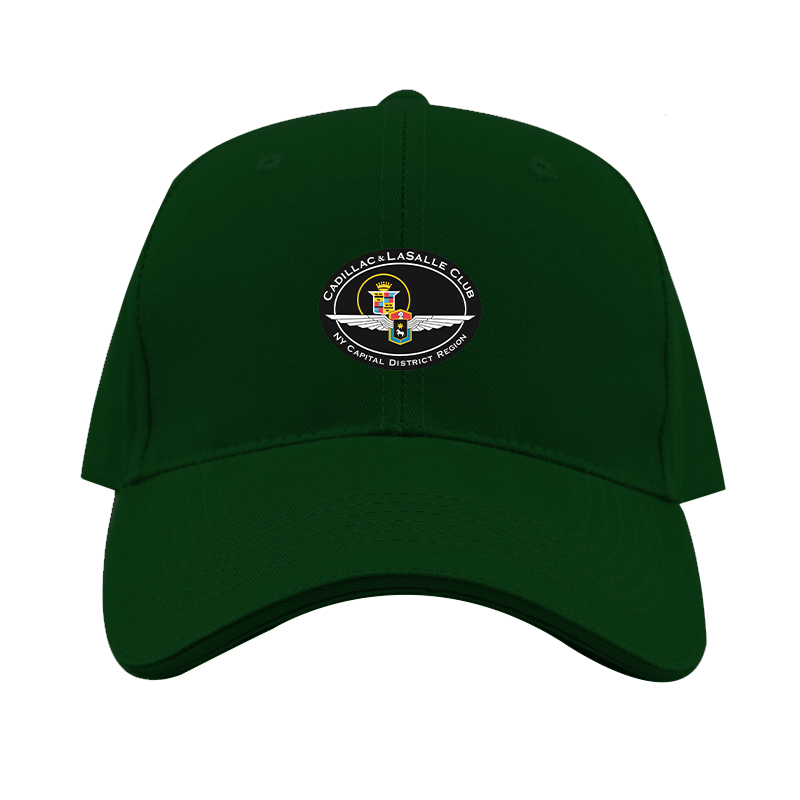 Cadillac and Lasalle Club Logo Dad Baseball Cap Hat