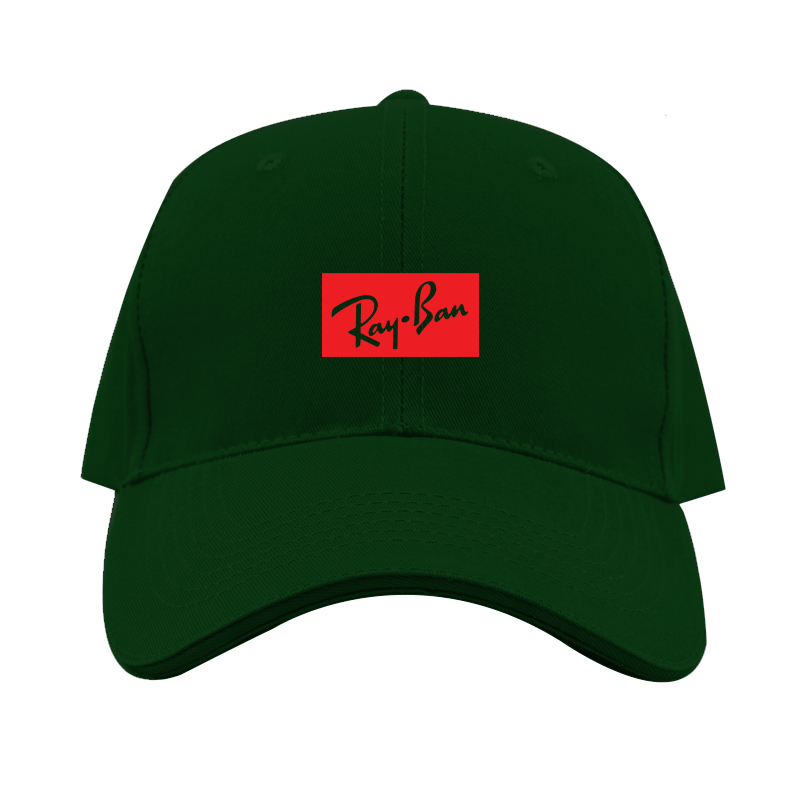Ray Ban Logo Dad Baseball Cap Hat