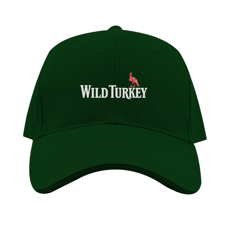 Wild Turkey Logo Dad Baseball Cap Hat