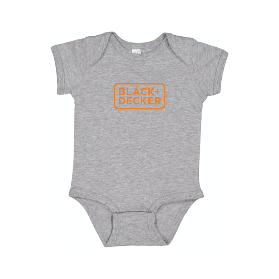 Black Decker Logo Baby Onesie Romper