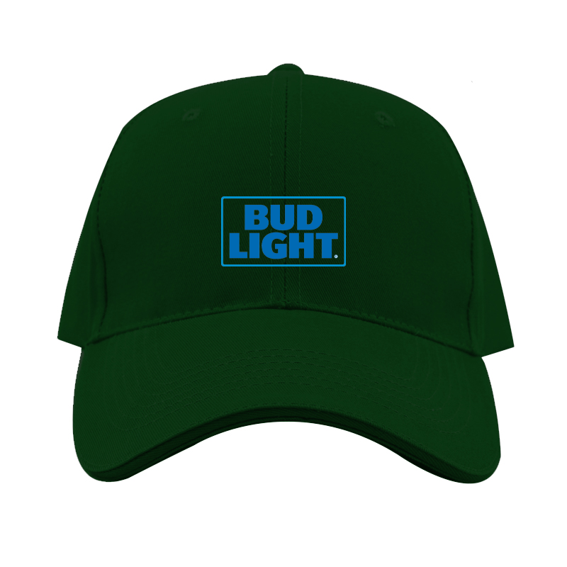 Bud Light Logo Dad Baseball Cap Hat