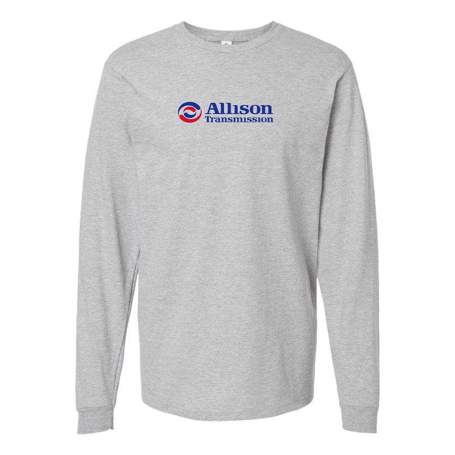 Men's Allison Transmission Logo Cotton Long Sleeve T-Shirt