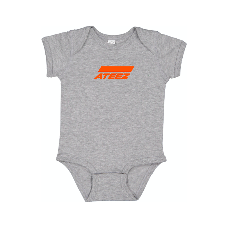 Ateez Logo Baby Onesie Romper