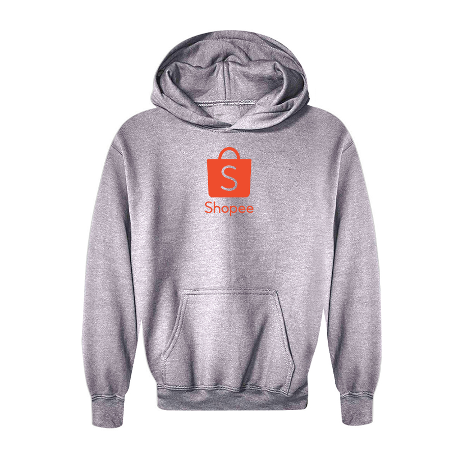 Youth Shopee Logo Pullover Hoodie