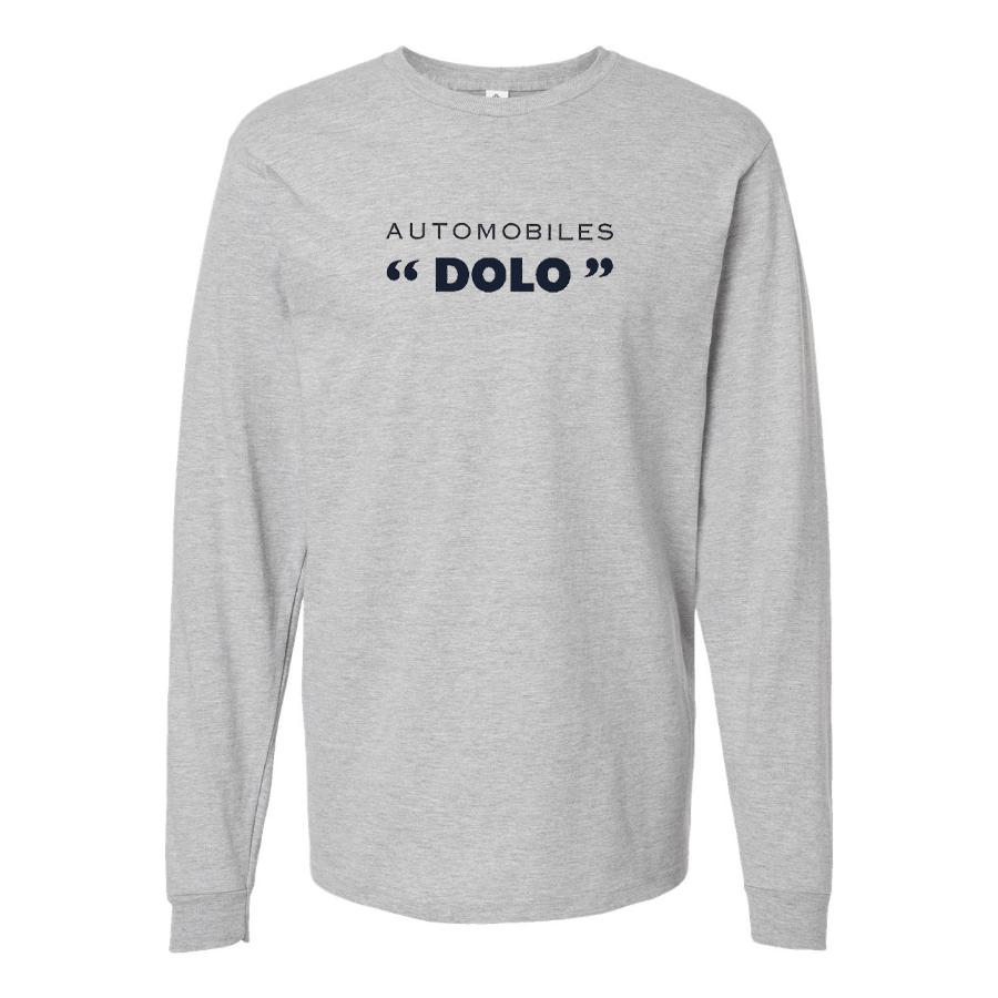 Men's Dolo Logo Cotton Long Sleeve T-Shirt