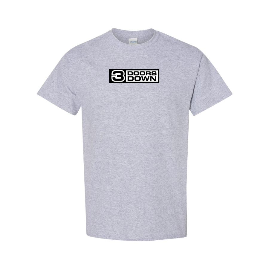 Men's 3 Doors Down Logo Cotton T-Shirt