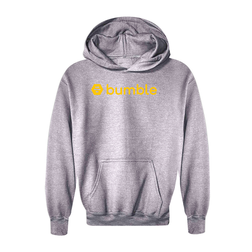 Youth Bumble Logo Pullover Hoodie
