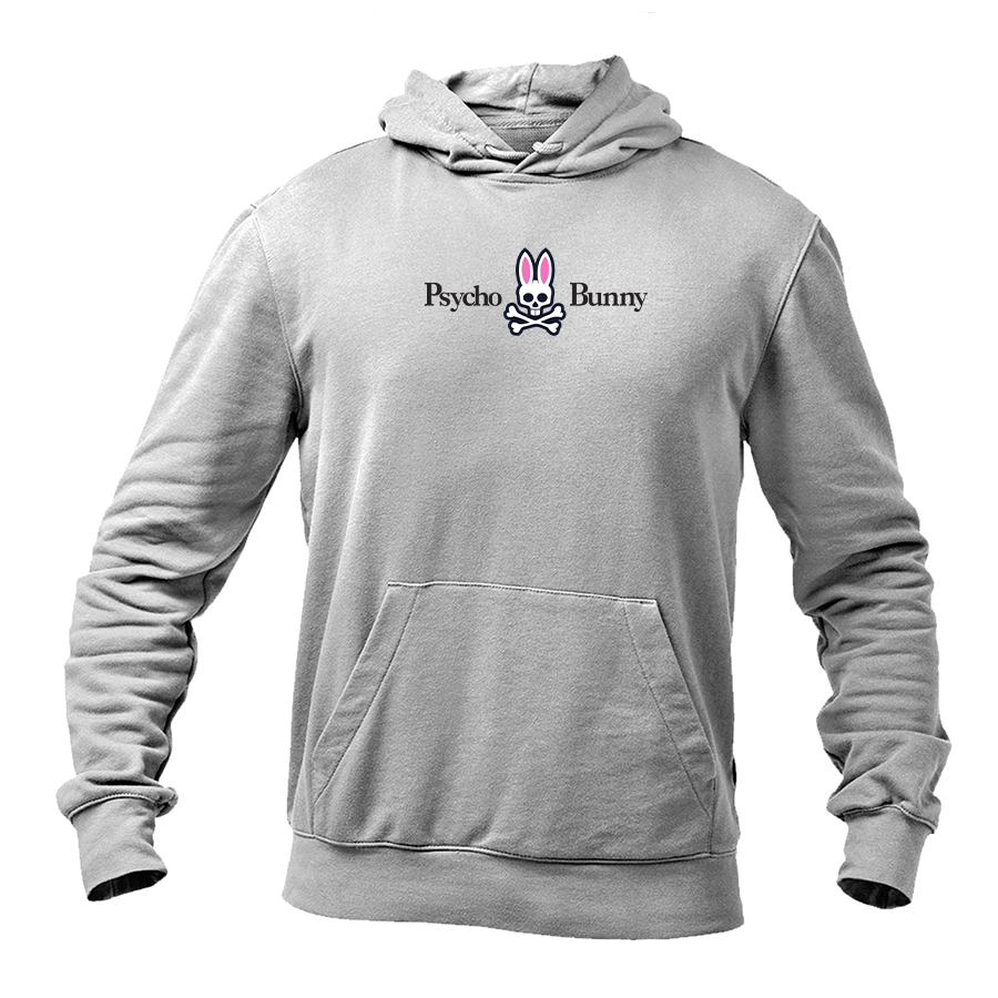 Men's Psycho Bunny Logo Pullover Hoodie