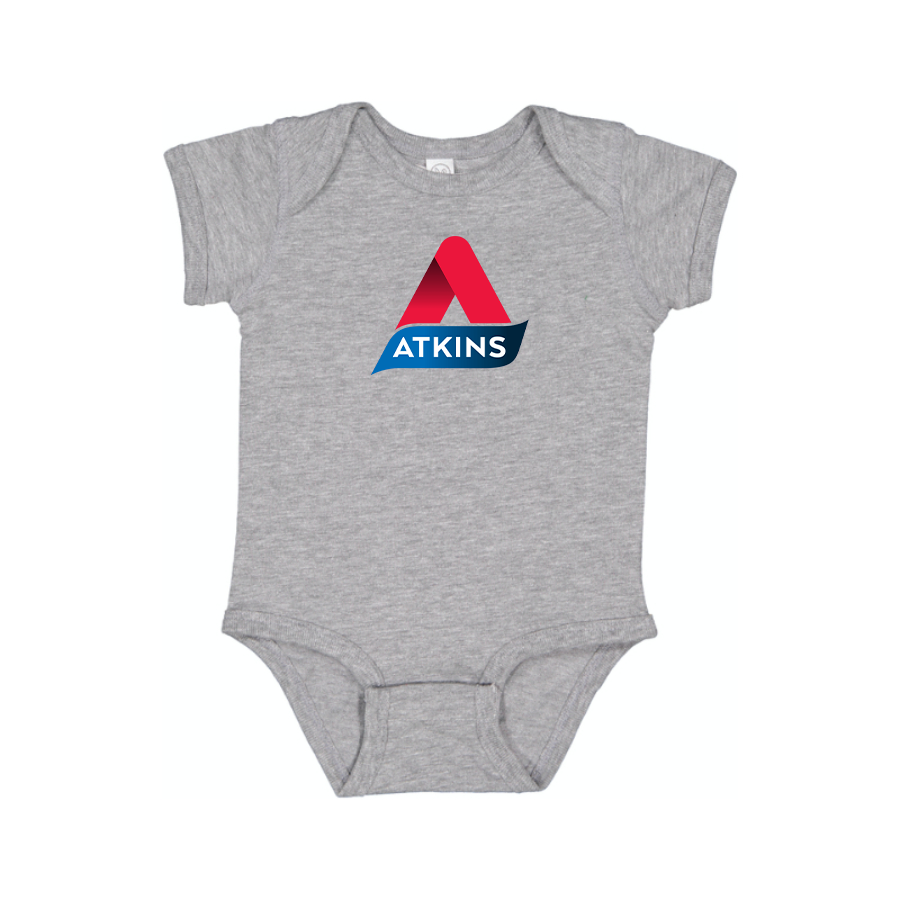 Atkins Logo Baby Onesie Romper