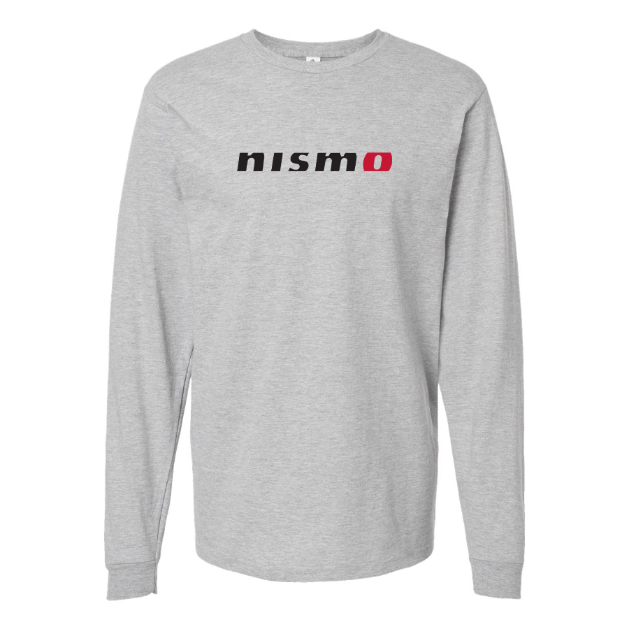 Men's Nismo Logo Cotton Long Sleeve T-Shirt
