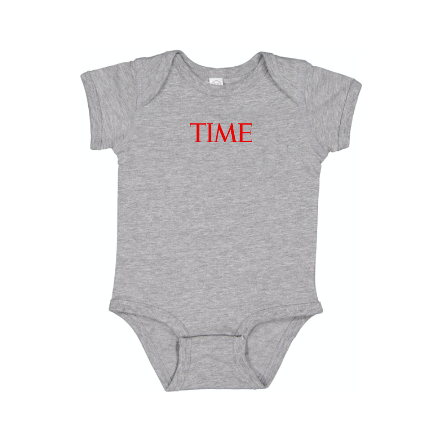 Time Logo Baby Onesie Romper