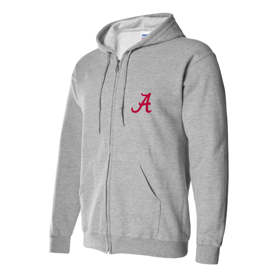 Men's Alabama Crimson Tide Logo Zipper Hoodie