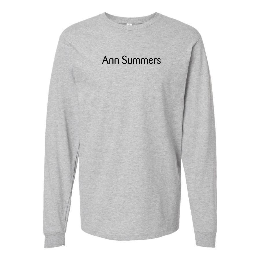 Men's Ann Summers Logo Cotton Long Sleeve T-Shirt