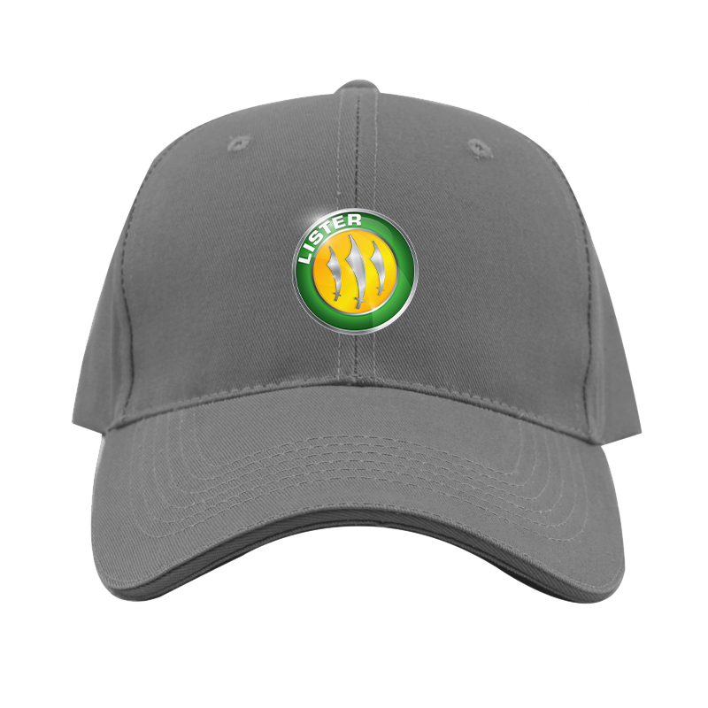 Lister Motor Company Logo Dad Baseball Cap Hat