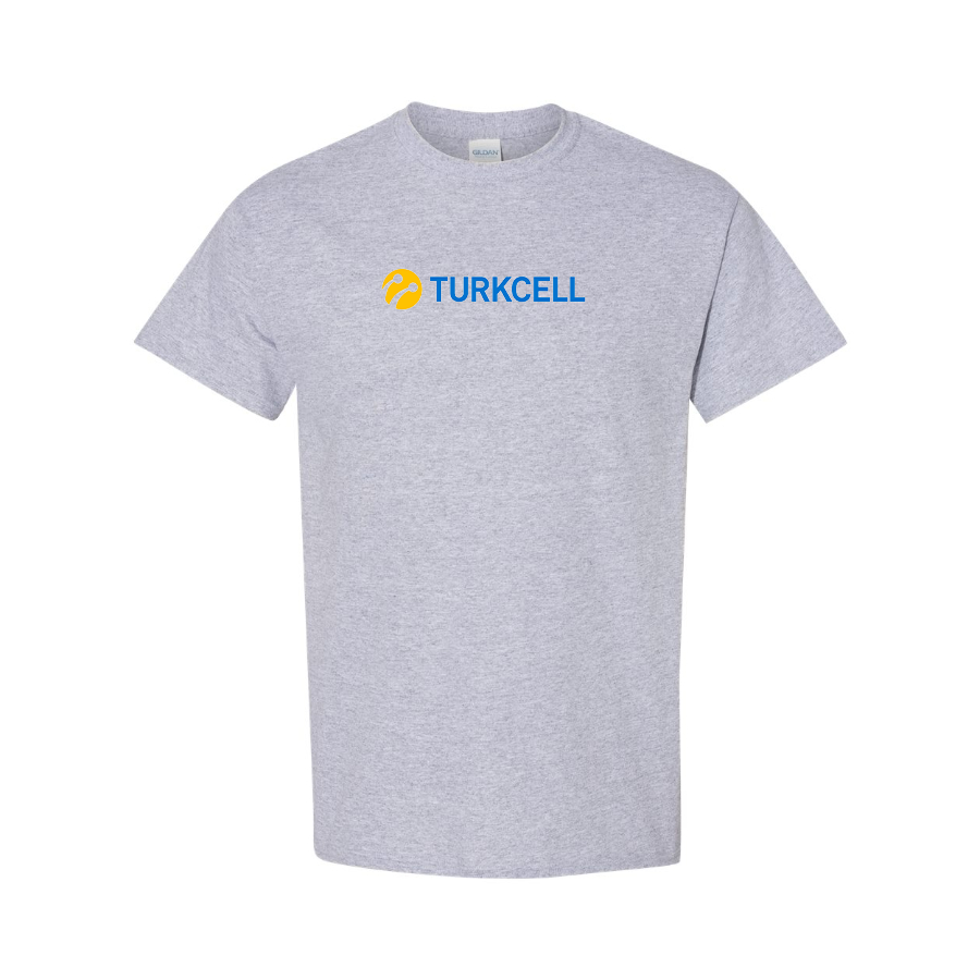 Men's TurkCell Logo Cotton T-Shirt