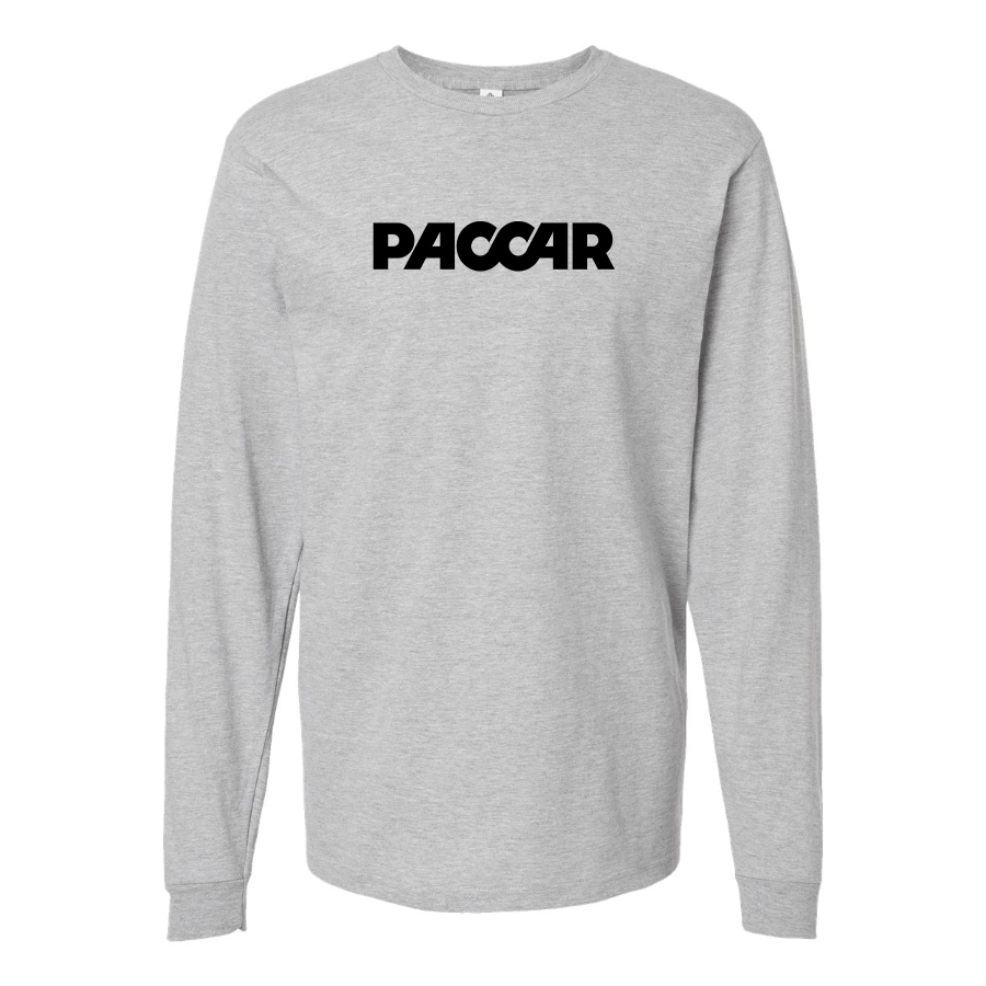 Men's Paccar Logo Cotton Long Sleeve T-Shirt