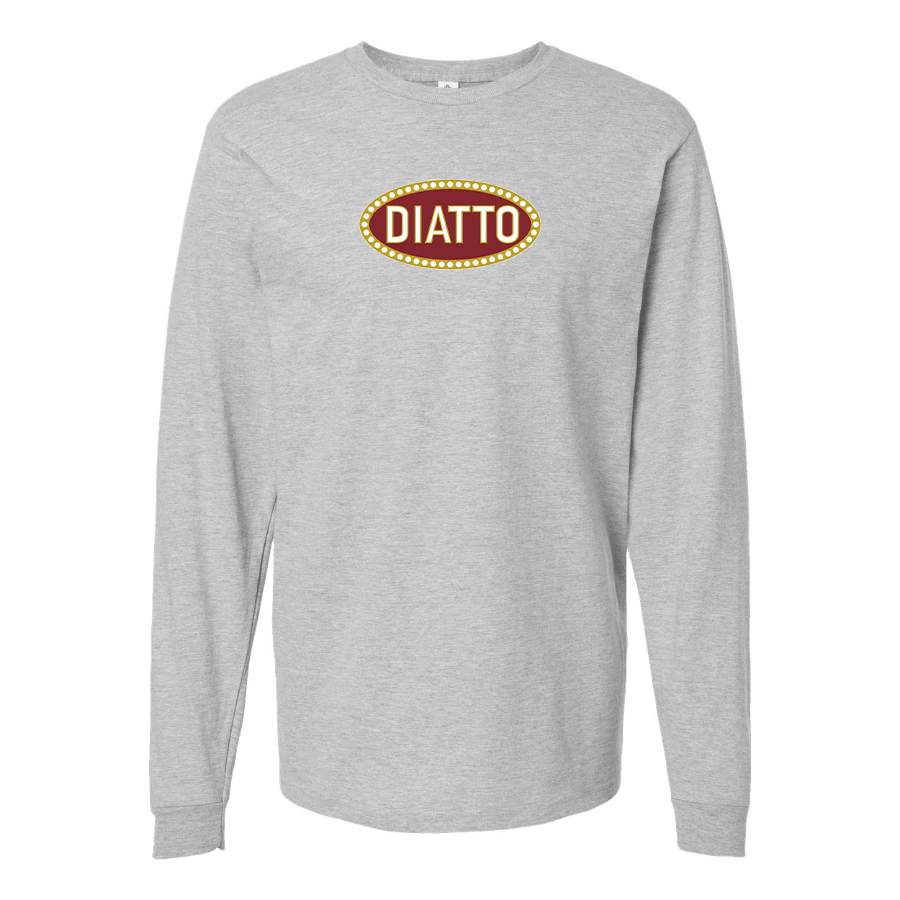Men's Diatto Logo Cotton Long Sleeve T-Shirt