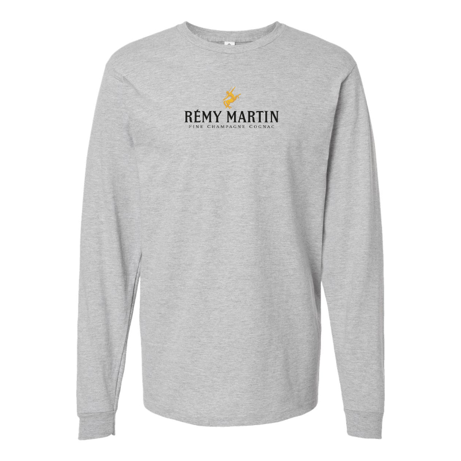 Men's Rémy Martin Logo Cotton Long Sleeve T-Shirt