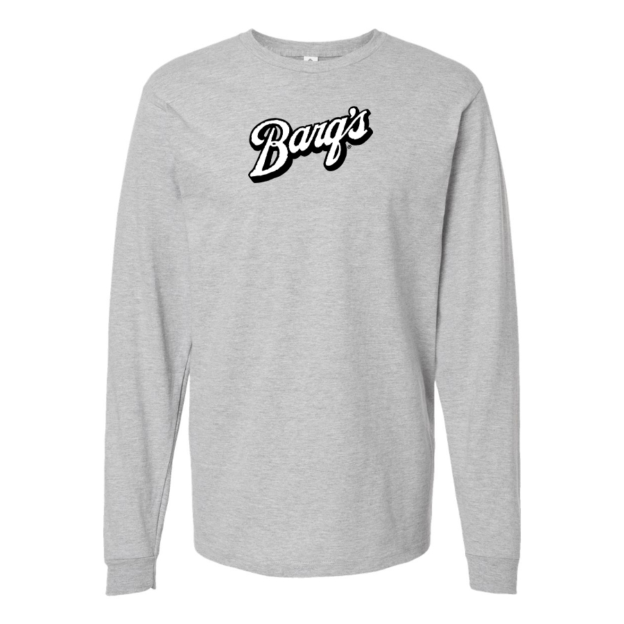 Men's Barqs Logo Cotton Long Sleeve T-Shirt