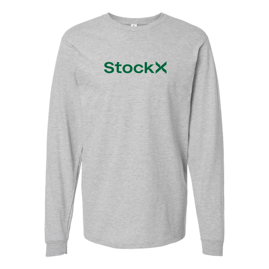 Men's StockX Logo Cotton Long Sleeve T-Shirt