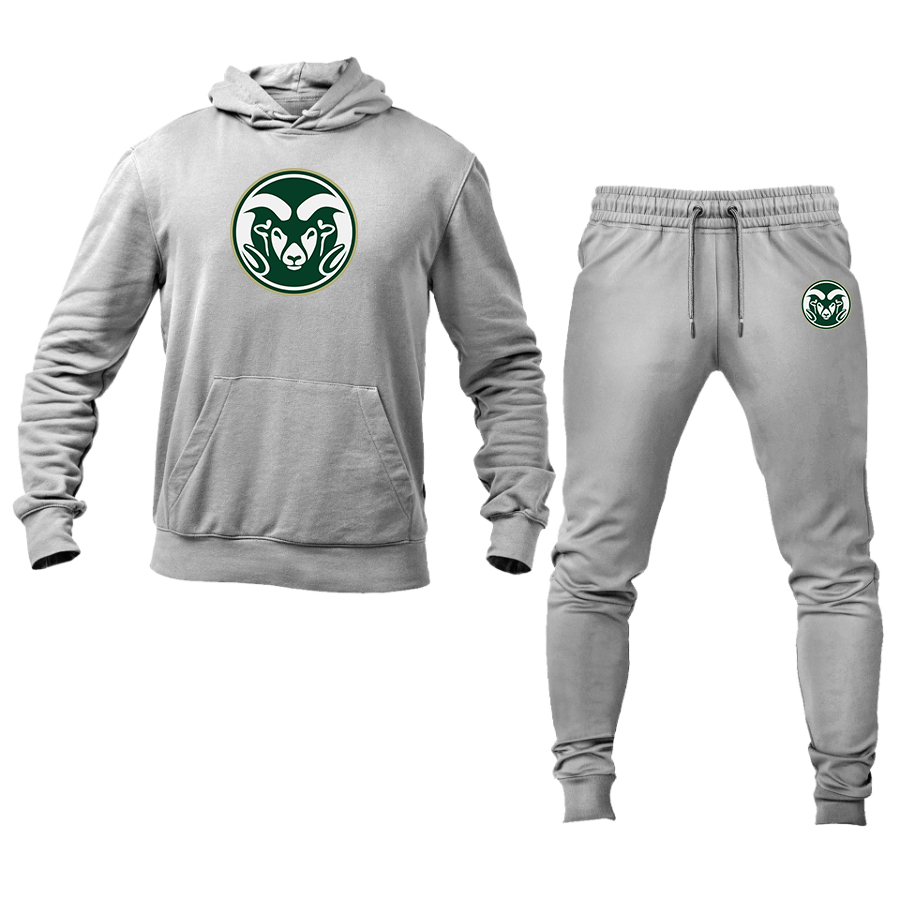 Men's Colorado State Rams Hoodie Joggers Set
