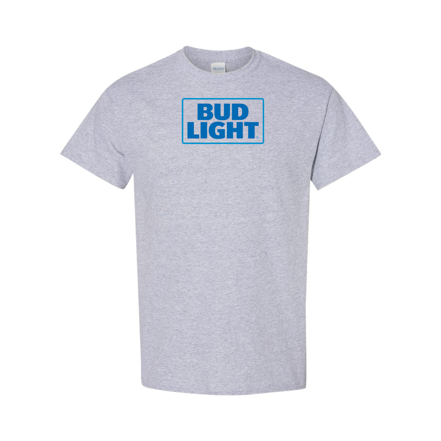 Men's Bud Light Logo Cotton T-Shirt