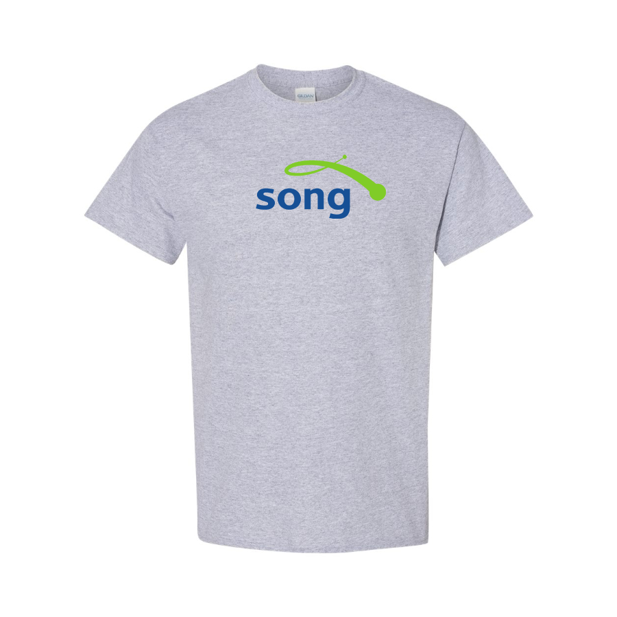 Men's Song Logo Cotton T-Shirt