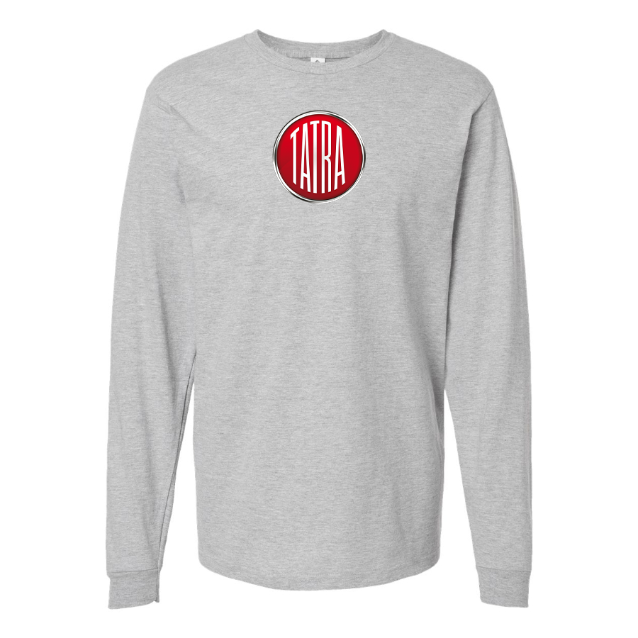Men's Tatra Logo Cotton Long Sleeve T-Shirt