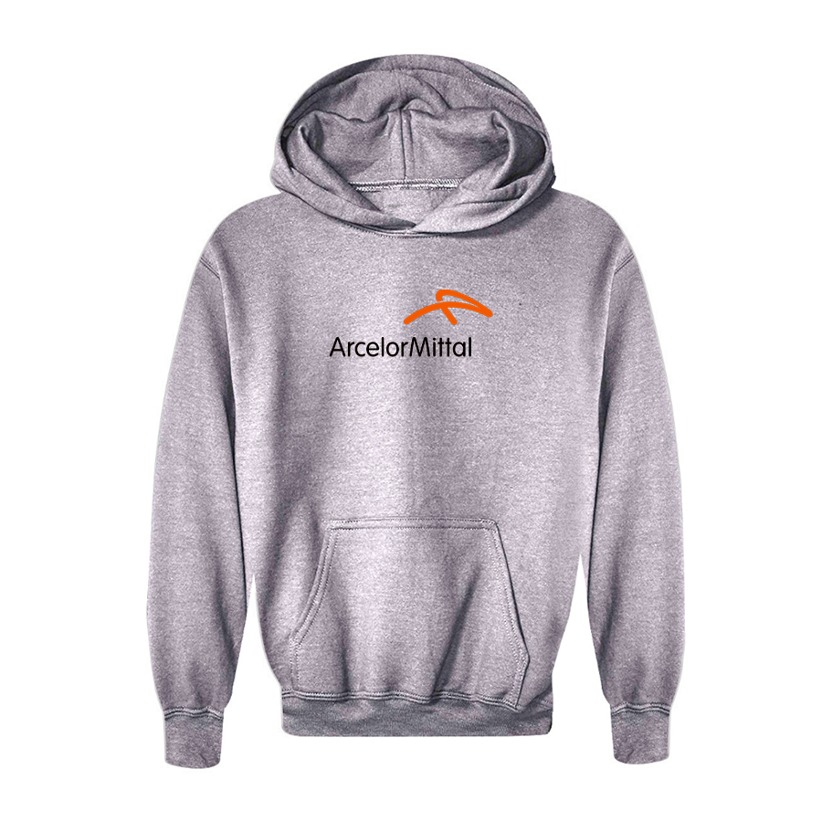 Youth Arcelormittal Logo Pullover Hoodie